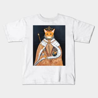 The Cat Queens Coronation Kids T-Shirt